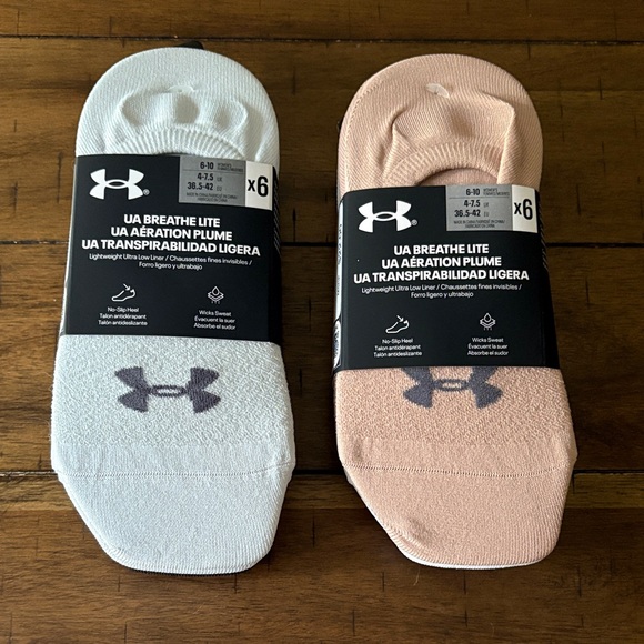 Under Armour set of 12 ultra low footie socks medium new - Picture 1 of 3